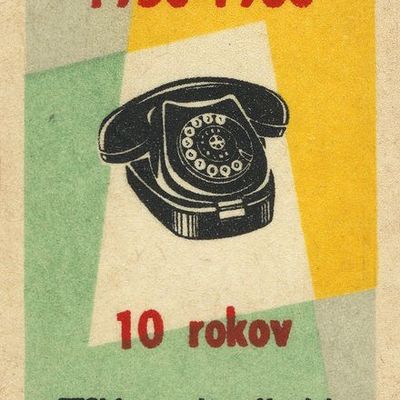 Vintage Telephone Poster