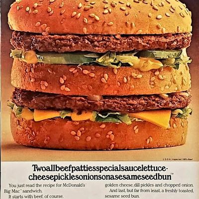 McDonald's Big Mac Sandwich