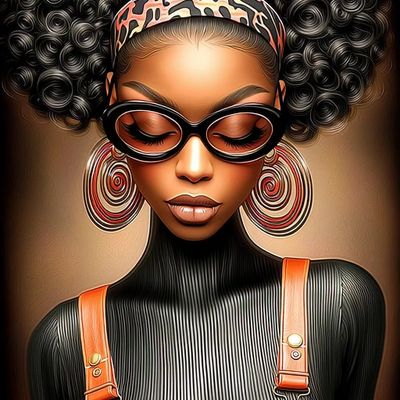 Afro Fashion Illustration