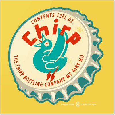 Chirp Bottle Cap Label