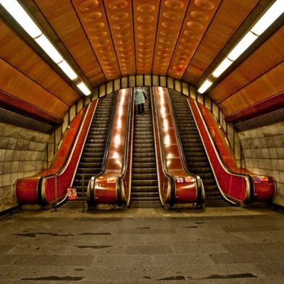 Subway Escalators