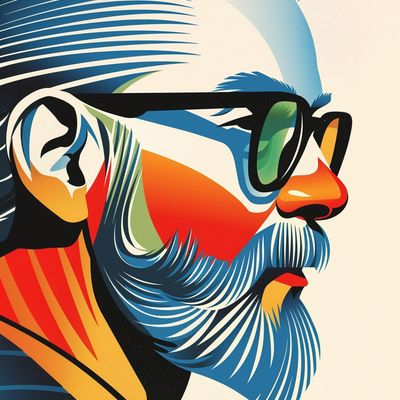 Colorful Abstract Portrait