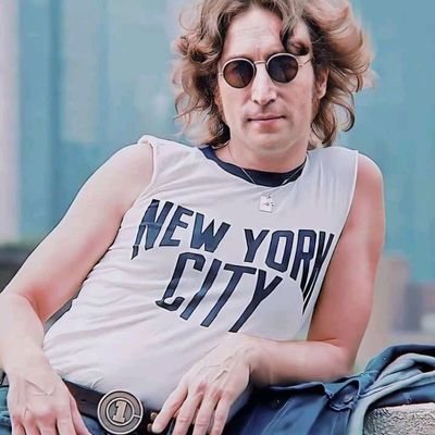 Man in New York City Tank Top