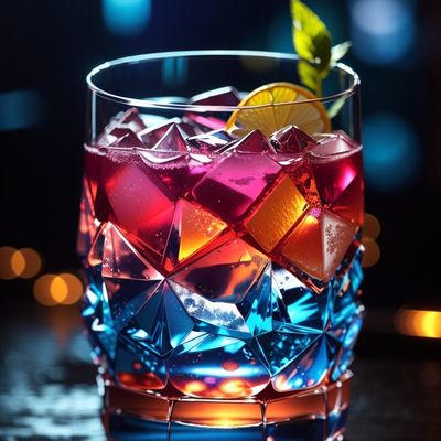 Colorful Geometric Cocktail