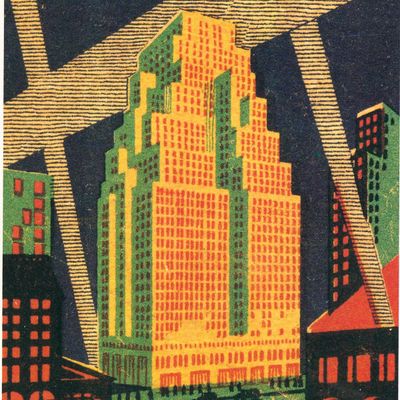 Abstract Cityscape