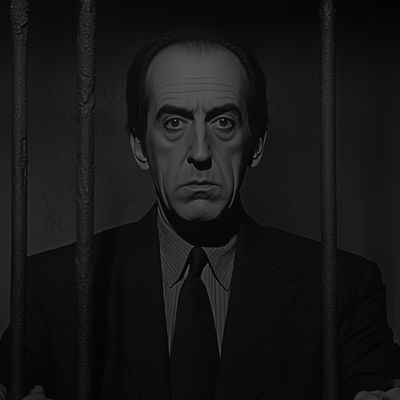 Man Behind Bars