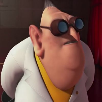 Agent P in Lab Coat