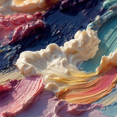 Abstract Paint Palette