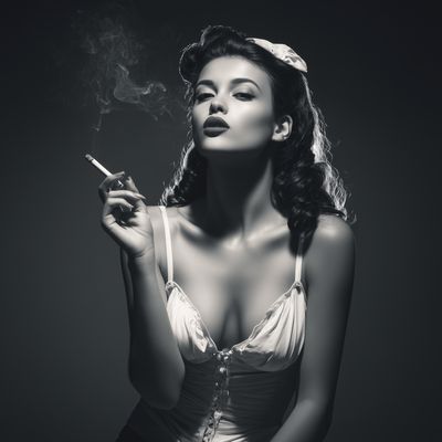 ogskl187 Photo of the face of an attractive young woman pin up  21d47614 99d9 4881 8b37 bca34e46dac9