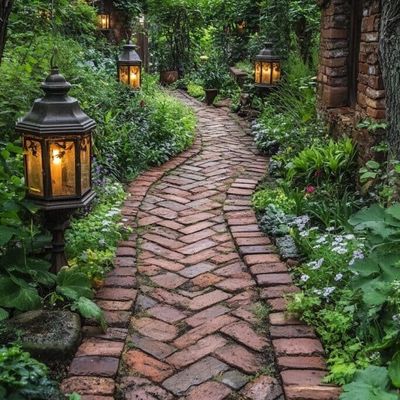Enchanted Garden Pathway