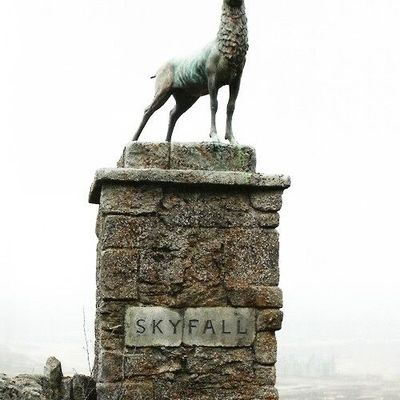 Skyfall Statue