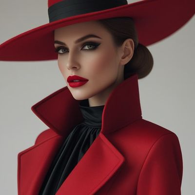 Elegant Red Coat