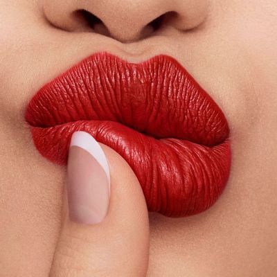 Close-Up of Red Lips