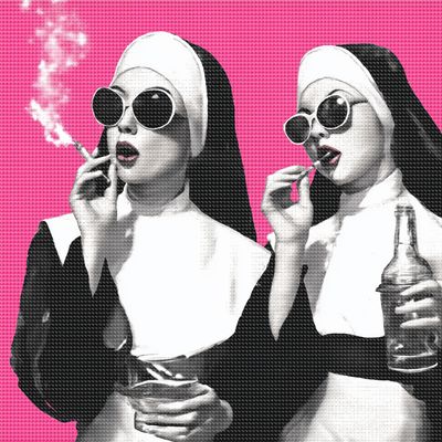 u7136515324 Nuns smoking and drinking fun design to be made int aabb9e2b e0d9 41a4 8013 9cde7d0ea6bb