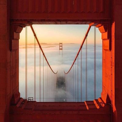 Golden Gate Bridge at Sunset