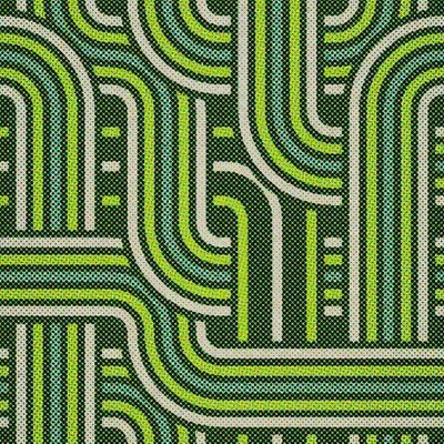 Abstract Circuit Board Pattern