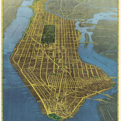Manhattan Street Map