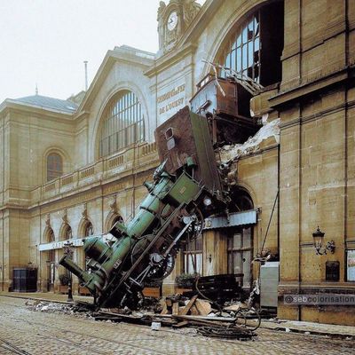 Train Wreck at Gare du Nord