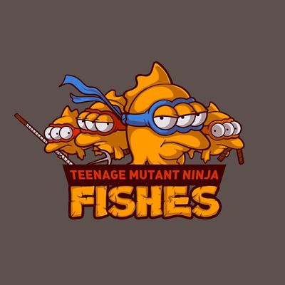 Teenage Mutant Ninja Fishes