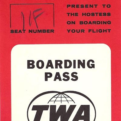 TWA Boarding Pass