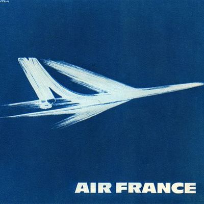 Air France Concorde Poster
