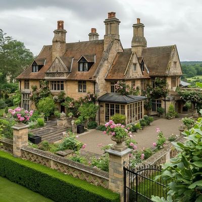 Elegant English Manor House