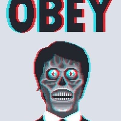 Obey Robot Head