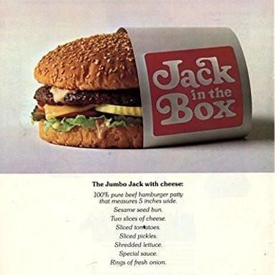 Jack in the Box Jumbo Jack with Cheese