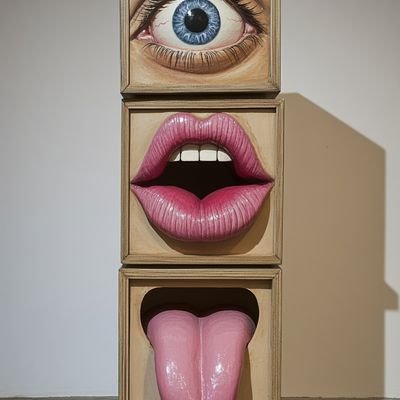Facial Triptych