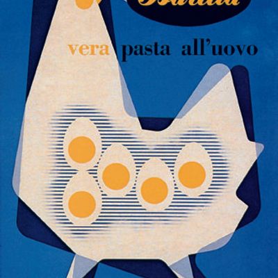 Vintage Egg Pasta Ad