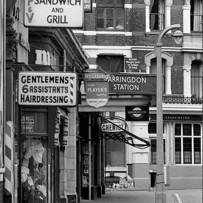 Vintage London Street Scene