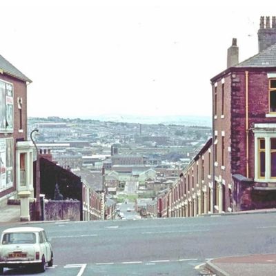 Urban Hillside Street