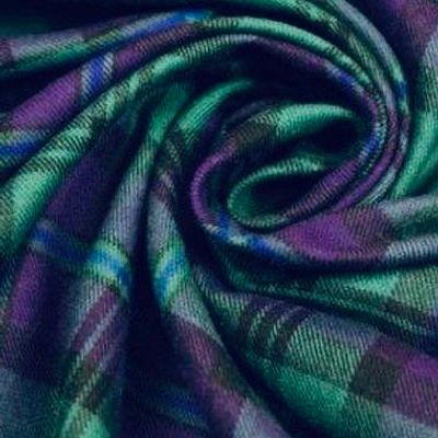 Holographic Silk Fabric