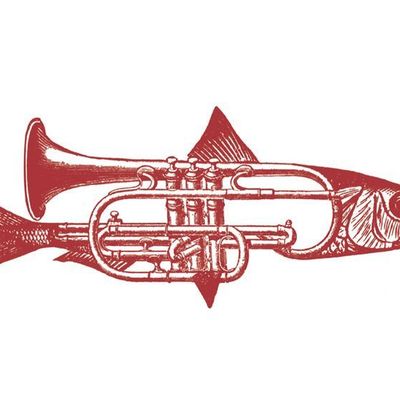 Red Trumpet Illustration