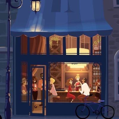 Cozy Café Evening