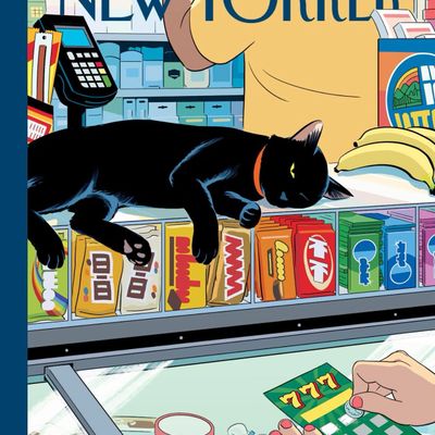 Black Cat Stealing Candy cat steal candy store comic