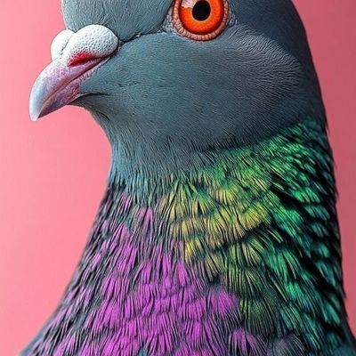 Colorful Pigeon