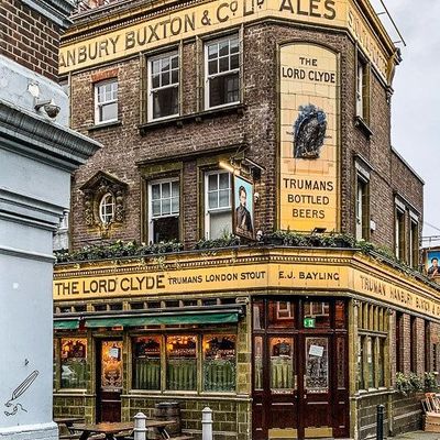 Victorian Pub Facade