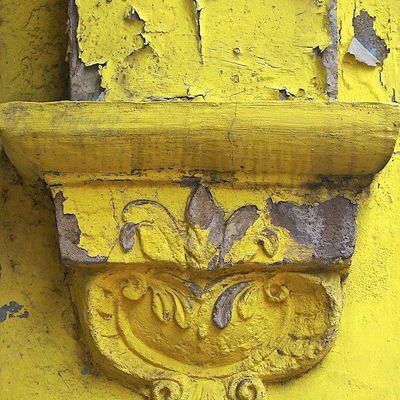 Decaying Yellow Ornament