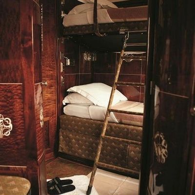 Vintage Train Sleeper Car