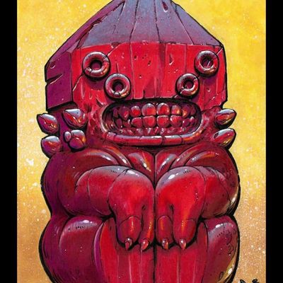 Giant Red Monster
