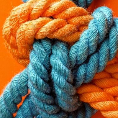 Braided Yarn Knots