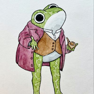 Frog in Formal Wear