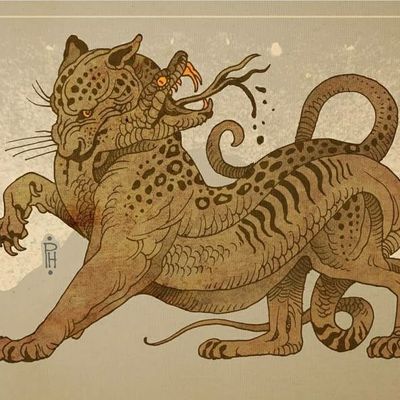 Fierce Beast Illustration