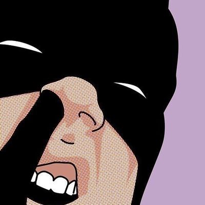 Masked Face Screaming