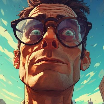 Giant Glasses Guy