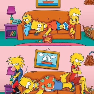 Simpsons Couch Gag