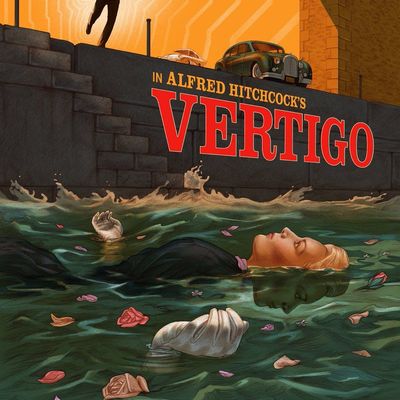 Vertigo vertigo albert hitchcock surrealism painting water