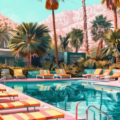 Palm Springs Poolside Retreat