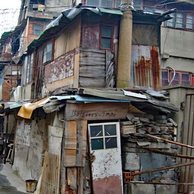 Rundown Slum House